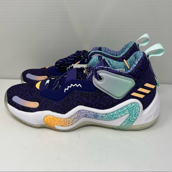 ADIDAS**D.O.N. ISSUE 3C Basketball Sneakers**US 1.5 $120 - Picture 4 of 7